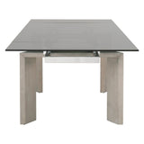 Essentials For Living Meridian Jett Extension Dining Table 1605-EXDT.NGA/SGRY