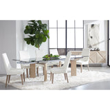 Essentials For Living Meridian Jett Extension Dining Table 1605-EXDT.NGA/SGRY