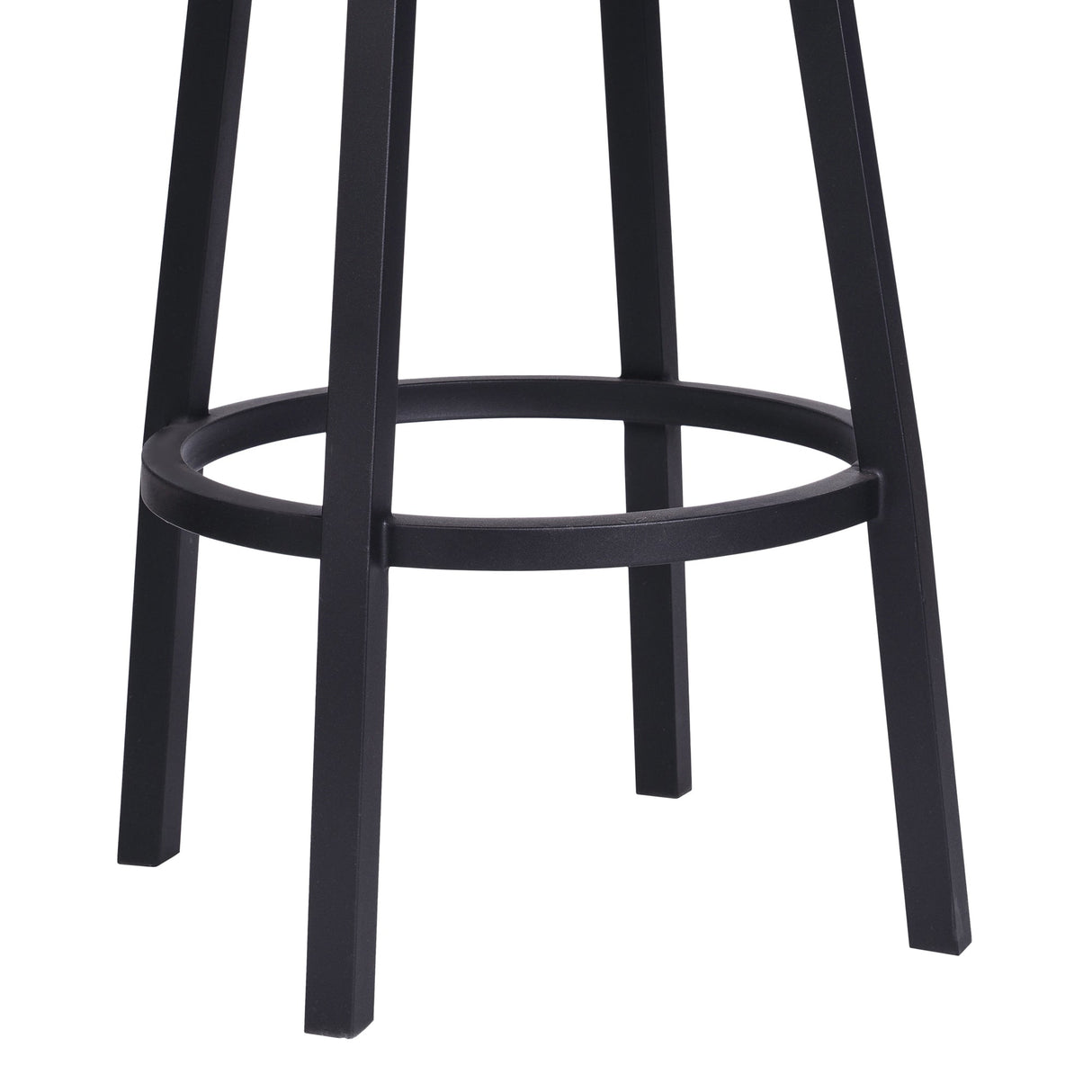 Armen Living Balboa Metal/Faux Leather 100% Polyurethane Barstool