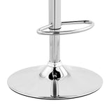 Armen Living Karter Metal/Plywood/Faux Leather 100% Polyurethane Bar Stool