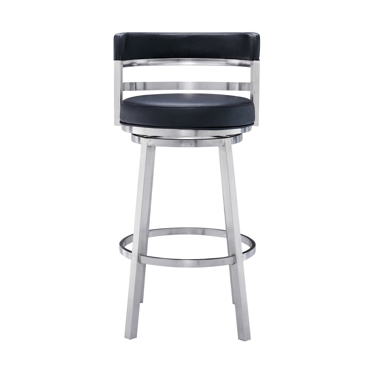 Armen Living Madrid Swivel Barstool