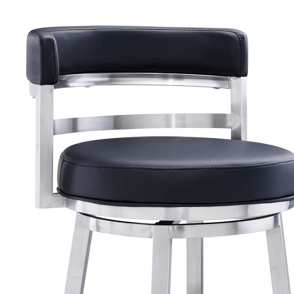 Armen Living Madrid Swivel Barstool