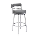 Armen Living Madrid Swivel Barstool