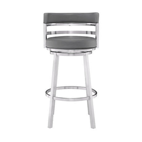 Armen Living Madrid Swivel Barstool