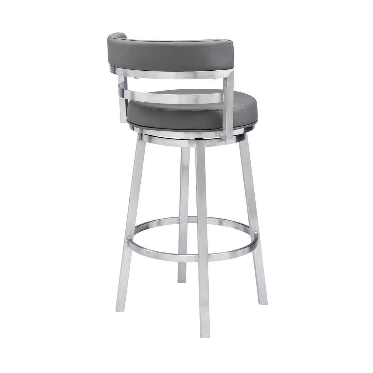 Armen Living Madrid Swivel Barstool