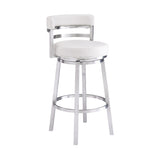 Armen Living Madrid Swivel Barstool