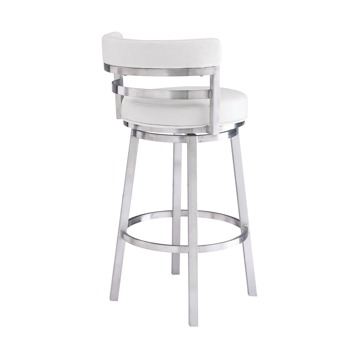 Armen Living Madrid Swivel Barstool