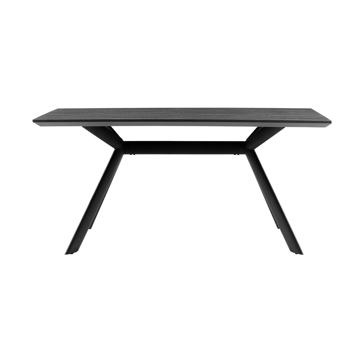 Armen Living Margot Melamine+Metal Dining Table