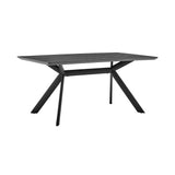 Armen Living Margot Melamine+Metal Dining Table