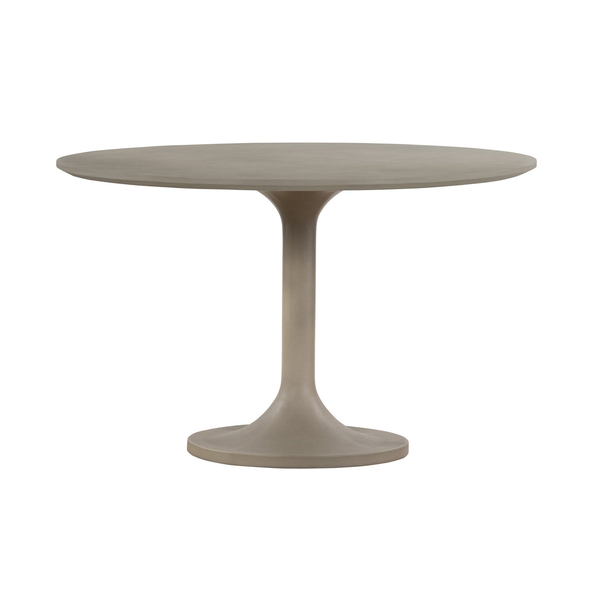 Armen Living Pippa Concrete + Metal Dining Table