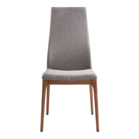 Armen Living Parker Fabric/Sponge/Plywood/Solid Ash 100% Polyester Dining Chair