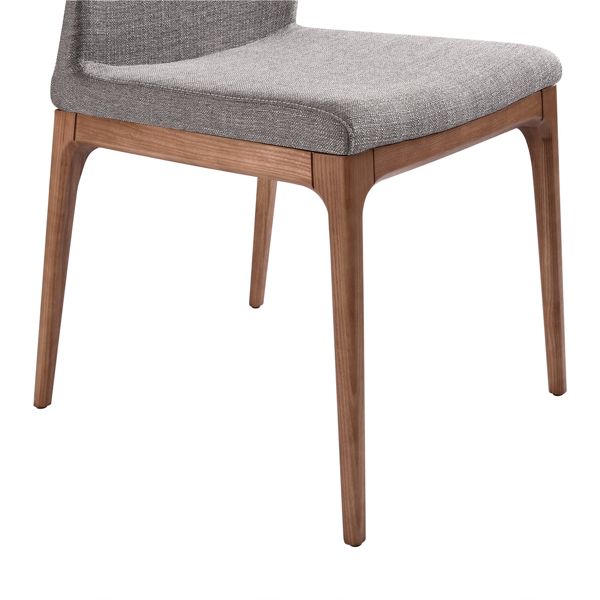 Armen Living Parker Fabric/Sponge/Plywood/Solid Ash 100% Polyester Dining Chair