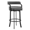 Armen Living Prinz Metal/Polyurethane 100% Polyurethane Barstool