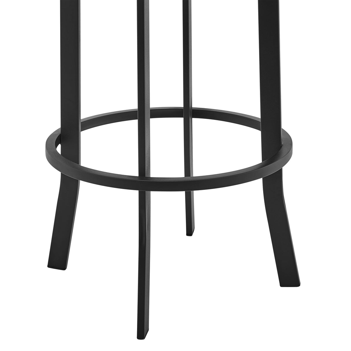 Armen Living Prinz Metal/Polyurethane 100% Polyurethane Barstool