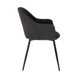 Armen Living Pixie Wood/Metal/Foam/Fabric 100% Polyester Dining Chair