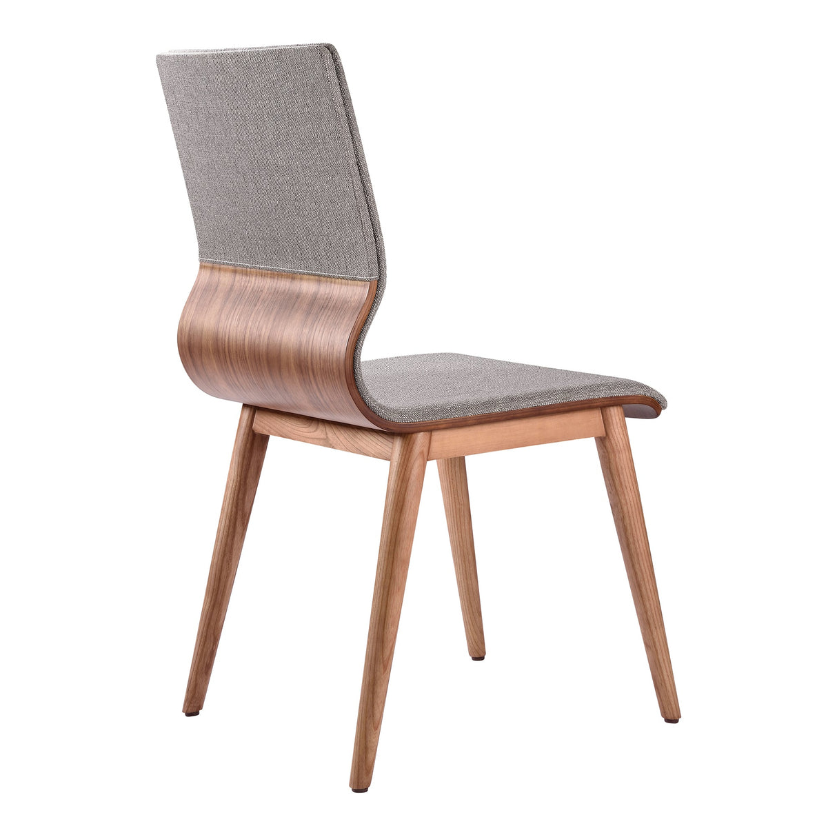 Armen Living Robin Fabric/Sponge/Plywood/Solid Ash 100% Polyester Dining Chair