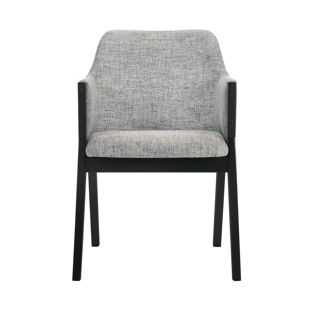 Armen Living Renzo Solid Rubberwood+ Lvl With Foam 100% Polyester Side Chair