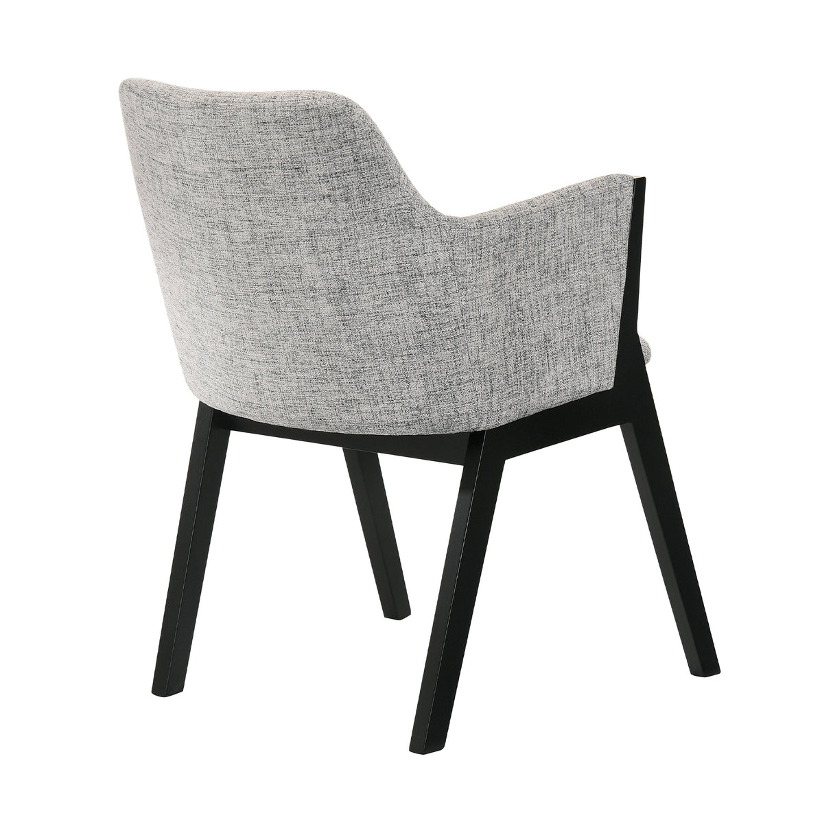 Armen Living Renzo Solid Rubberwood+ Lvl With Foam 100% Polyester Side Chair