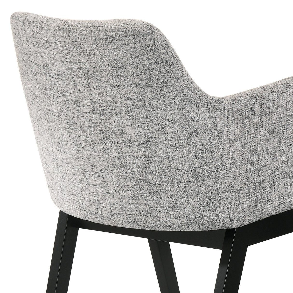 Armen Living Renzo Solid Rubberwood+ Lvl With Foam 100% Polyester Side Chair