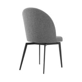 Armen Living Sunny Fabric/Plywood/Metal 100% Polyester Dining Chair