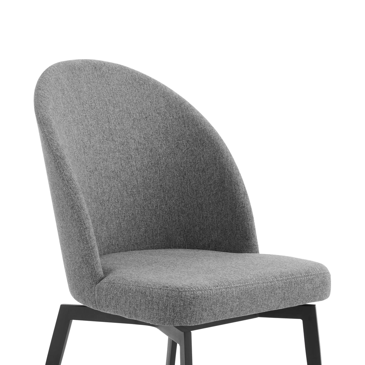 Armen Living Sunny Fabric/Plywood/Metal 100% Polyester Dining Chair