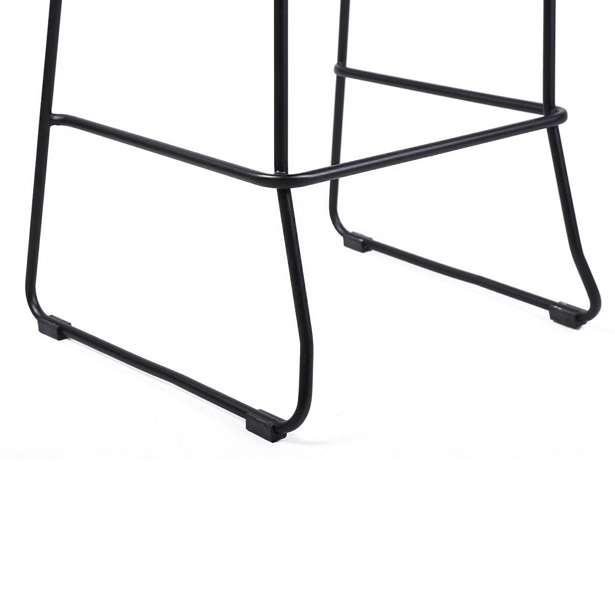 Armen Living Shasta Steel/Rope Polypropolene Outdoor Bar Stools