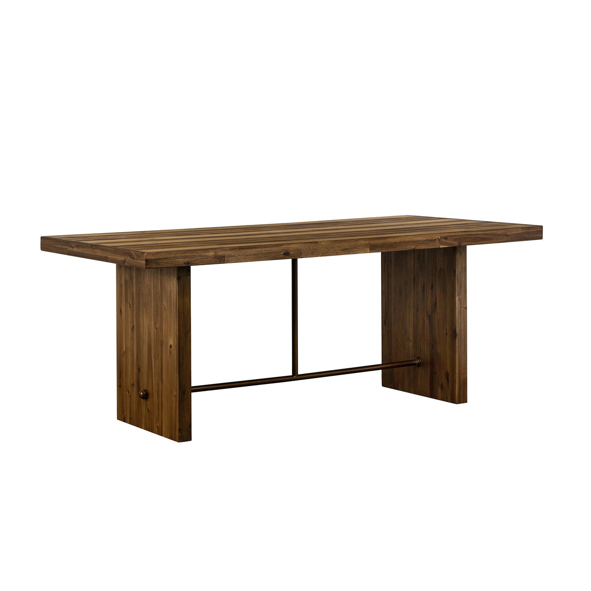 Armen Living Superb Wood/Metal Dining Table