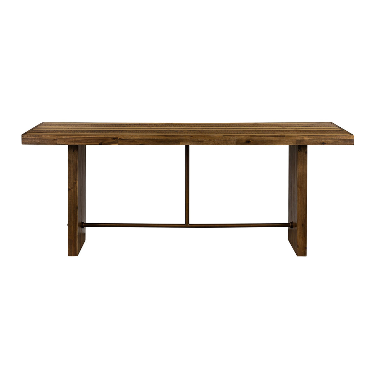 Armen Living Superb Wood/Metal Dining Table