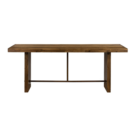 Armen Living Superb Wood/Metal Dining Table