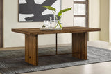 Armen Living Superb Wood/Metal Dining Table