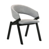 Armen Living Talulah Solid Rubberwood+ Lvl With Foam 100% Polyester Side Chair