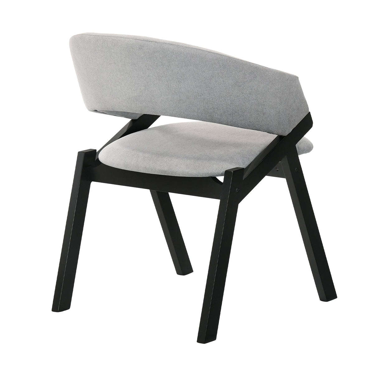 Armen Living Talulah Solid Rubberwood+ Lvl With Foam 100% Polyester Side Chair