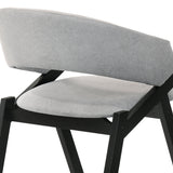 Armen Living Talulah Solid Rubberwood+ Lvl With Foam 100% Polyester Side Chair