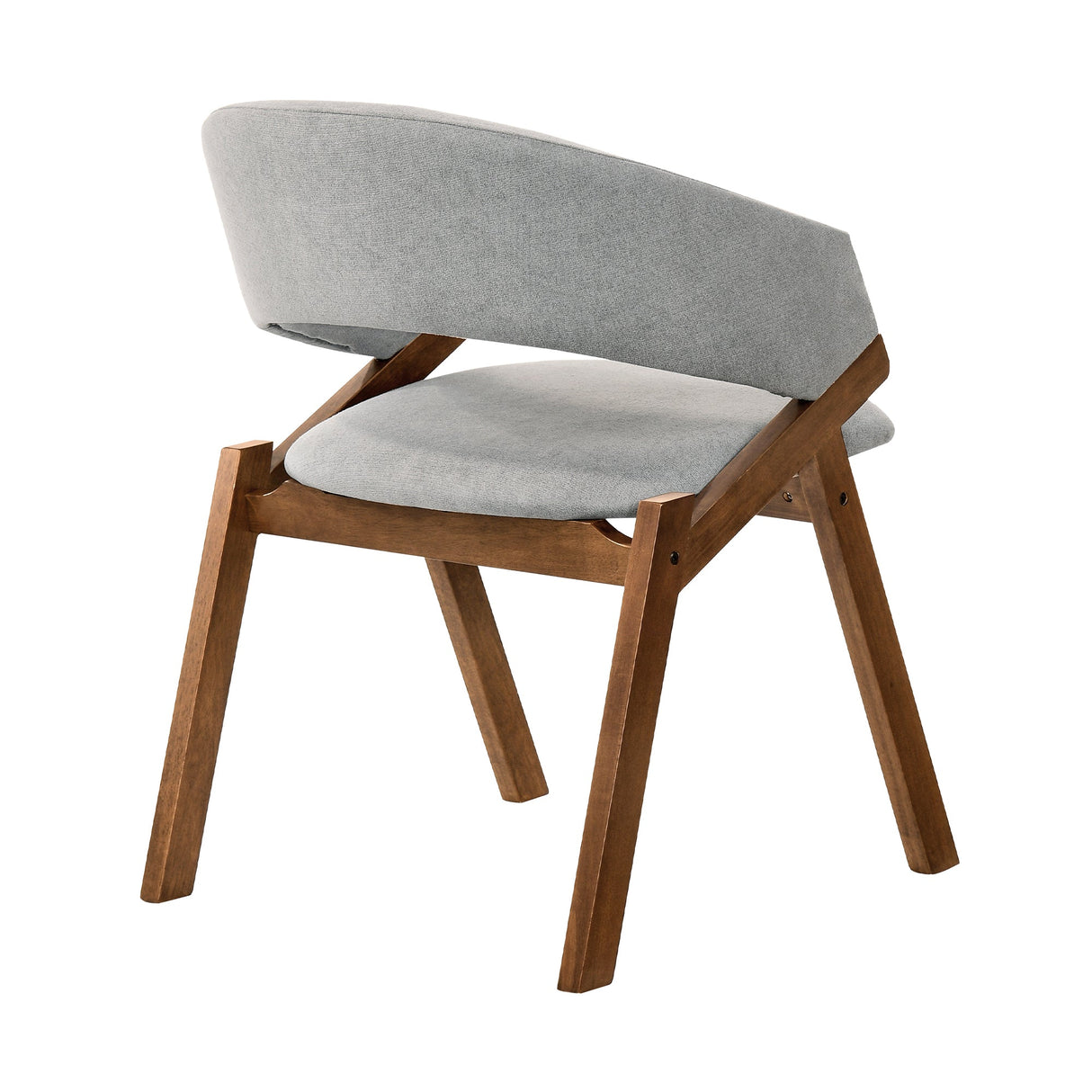 Armen Living Talulah Solid Rubberwood+ Lvl With Foam 100% Polyester Side Chair