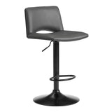 Armen Living Thierry Bent Wood/Metal/Faux Leather 100% Polyurethane Barstool