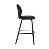 Armen Living Tandy Metal/Faux Leather 100% Polyurethane Bar Stool