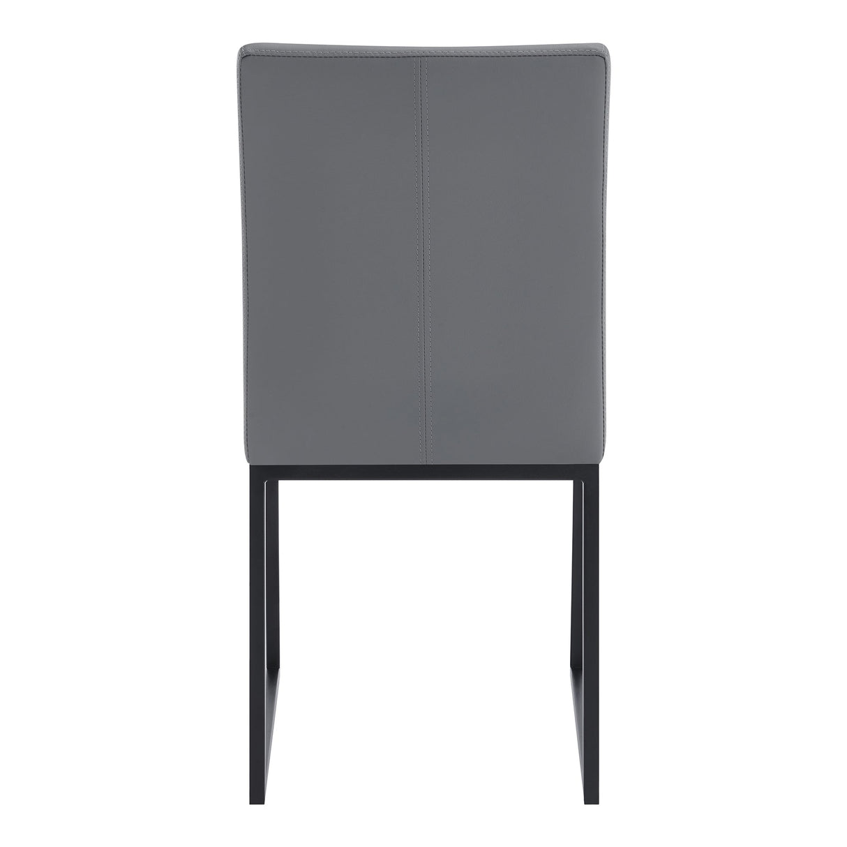 Armen Living Trevor Metal/Faux Leather 68% Vinyl/ 2% Polyurethane/30% Fiber Dining Chair