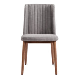 Armen Living Wade Fabric/Sponge/Plywood/Solid Ash 100% Polyester Dining Chair