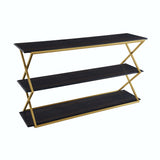 Armen Living Westlake Wood/Metal Console Table