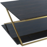 Armen Living Westlake Wood/Metal Coffee Table