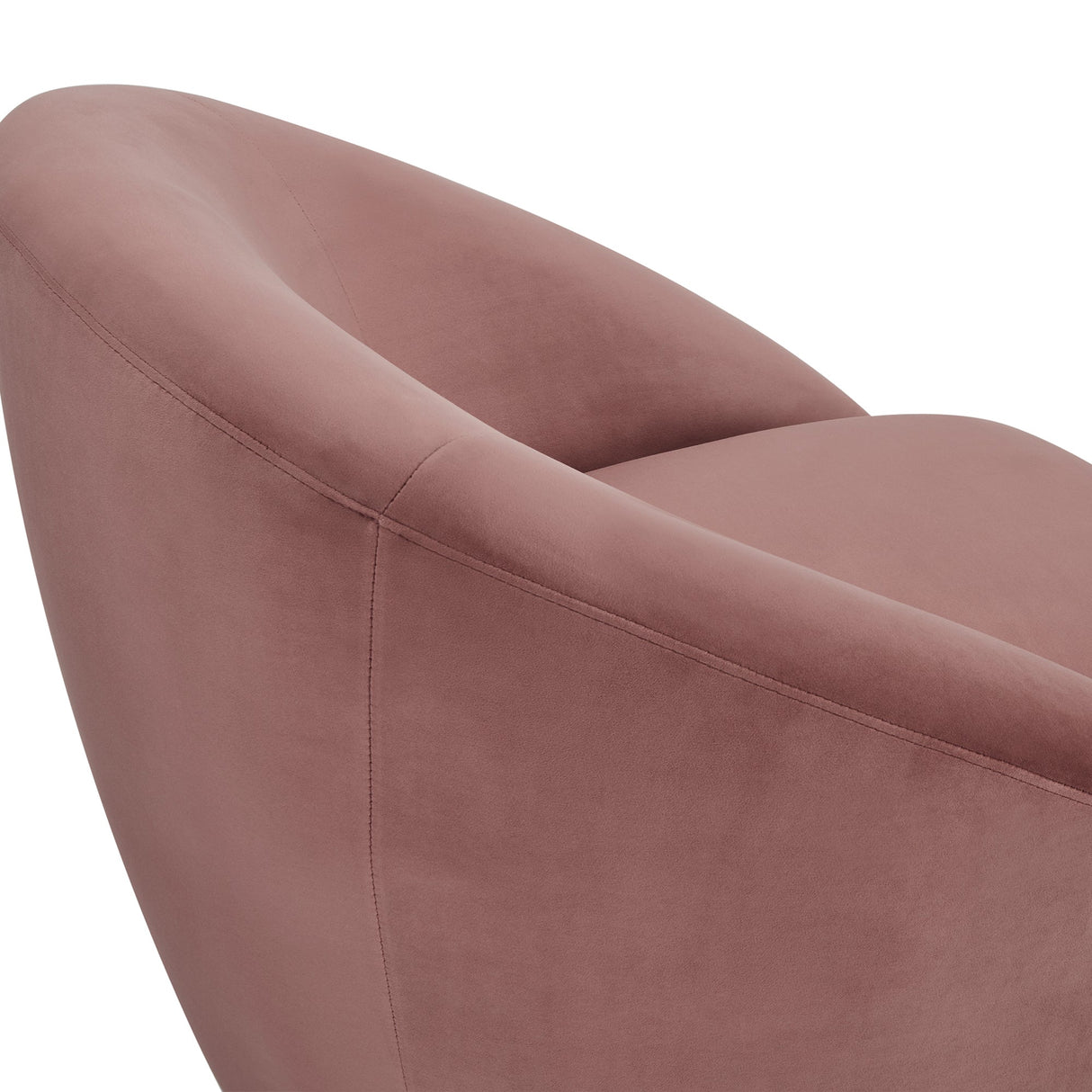 Armen Living Yves Eucalyptus/Carb P2 Plywood,Z-Spring,Foam,Fabric,Metal Rotation Base 100% Polyester Swivel Chair