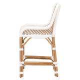 Essentials For Living Woven Laguna Counter Stool 6833CS.WHT-S/WHT/NR