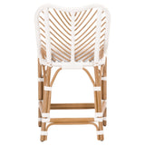 Essentials For Living Woven Laguna Counter Stool 6833CS.WHT-S/WHT/NR