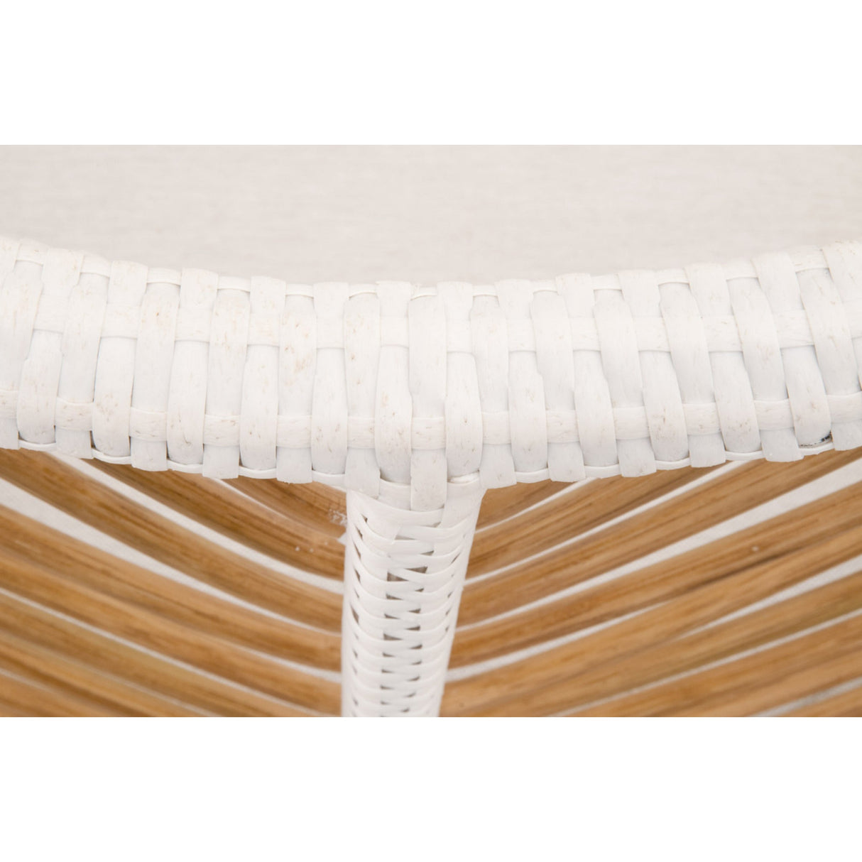 Essentials For Living Woven Laguna Counter Stool 6833CS.WHT-S/WHT/NR