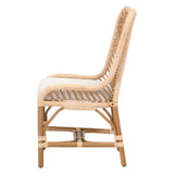 Essentials For Living Woven Laguna Dining Chair, Set of 2 6833.NAT-R/WHT/NR