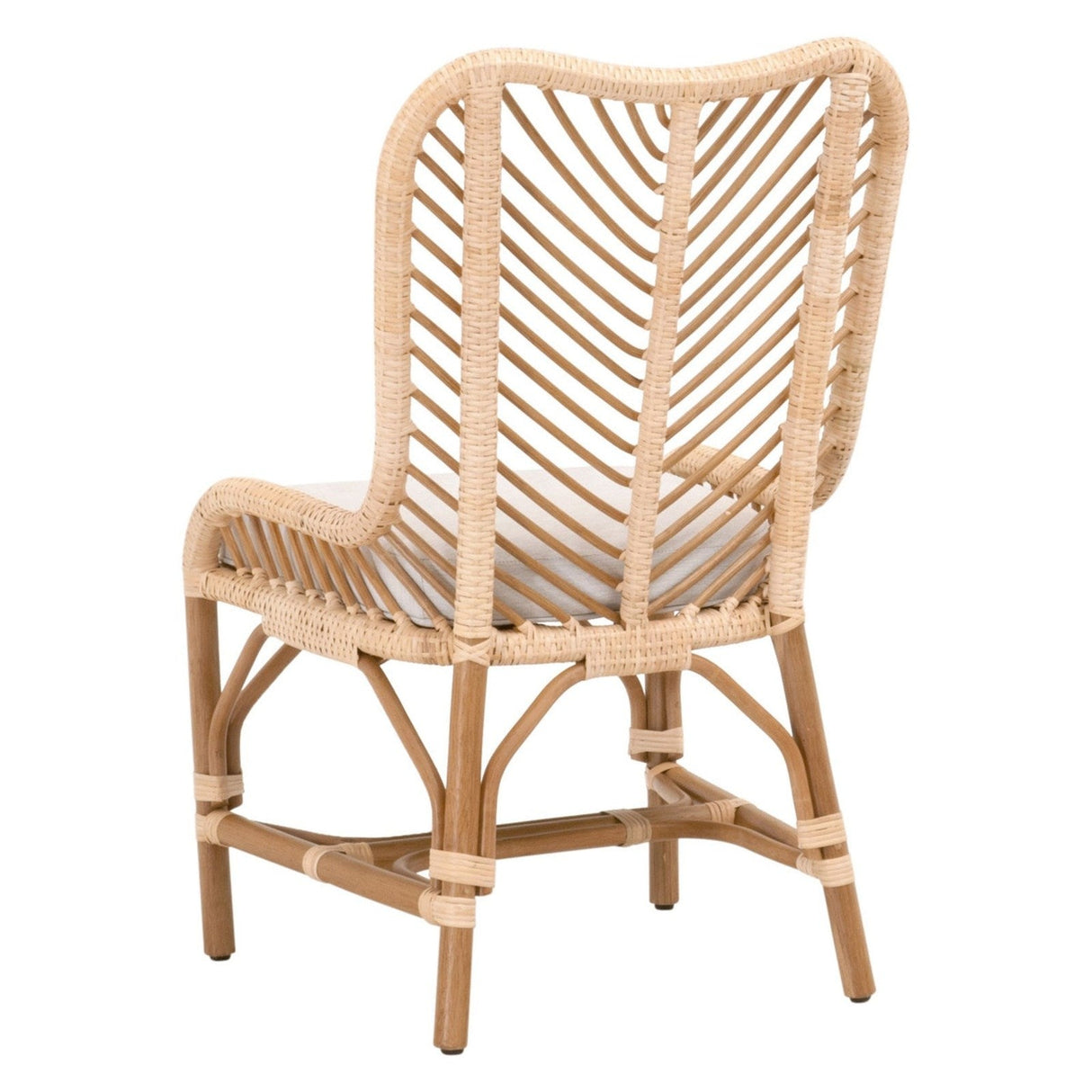 Essentials For Living Woven Laguna Dining Chair, Set of 2 6833.NAT-R/WHT/NR