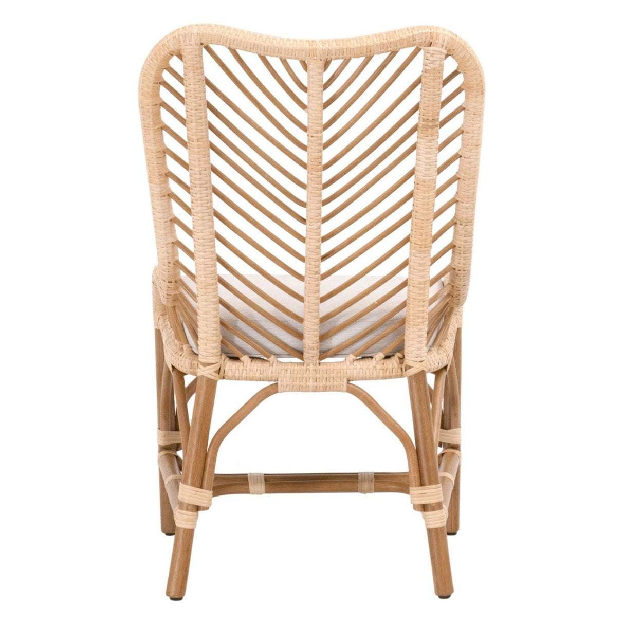 Essentials For Living Woven Laguna Dining Chair, Set of 2 6833.NAT-R/WHT/NR