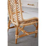 Essentials For Living Woven Laguna Dining Chair, Set of 2 6833.NAT-R/WHT/NR