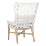 Essentials For Living Woven - Outdoor Lattis Outdoor Wing Chair 6804.WHT/WHT/GT