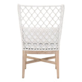 Essentials For Living Woven - Outdoor Lattis Outdoor Wing Chair 6804.WHT/WHT/GT